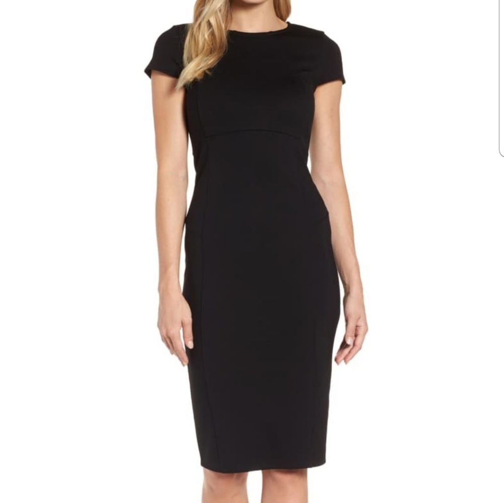 Felicity & Coco Ward Seamed Pencil Dress